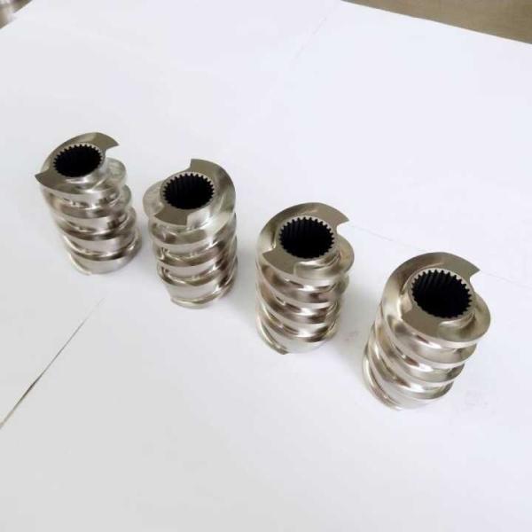 Eco Friendly Materials Twin Screw Extruder Parts TEX65 Screw Good Machinability