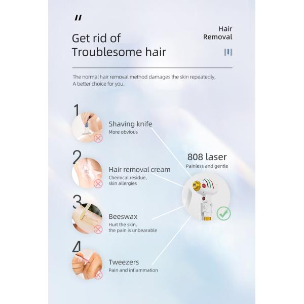 Съемки машины 30000000 удаления волос лазера 808nm диода постоянные