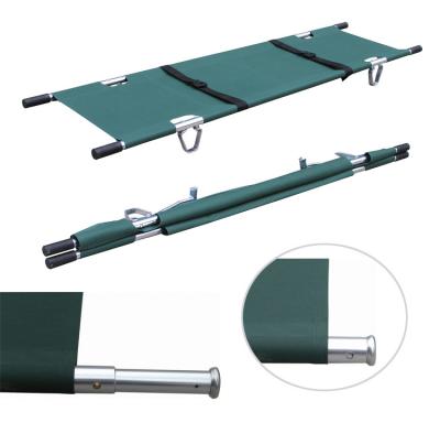 214CM Emergency Mobile Ambulance Folding Stretcher Trolley For Resuing Patient 350lb