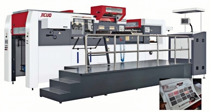 TMY-1320H Automatic Die Cutter & Hot Foil Stamping Machine (JIGUO) Working Area: 1300×940mm, Speed: 6000 s/h, Accuracy: ±0.1mm