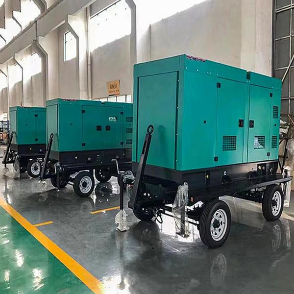 Industrial Portable Diesel Generator 60HZ Three Phases Or Single Phase Silent Type Diesel Generator