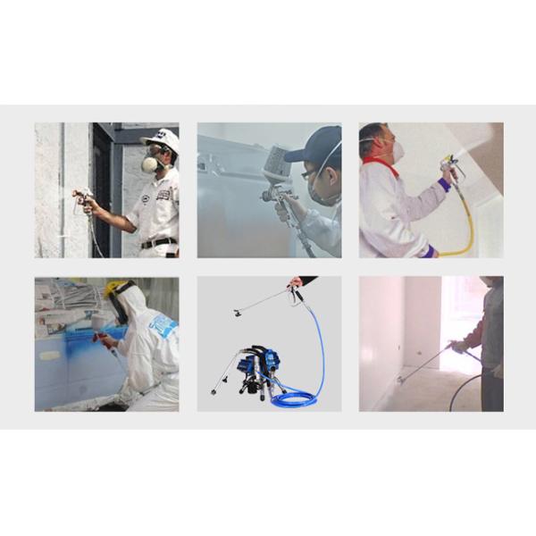 Electric Plaster Spray Gun / High Pressure Airless Cement Spray Machine