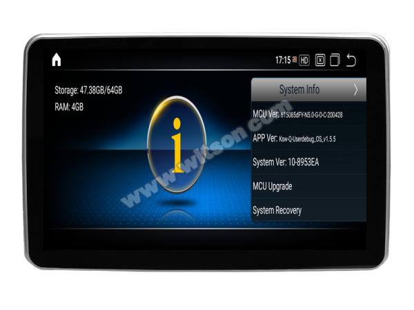 9''Screen For Mercedes Benz ML W166 /GL X166 2012-2015 NTG4.5 Android Multimedia Player