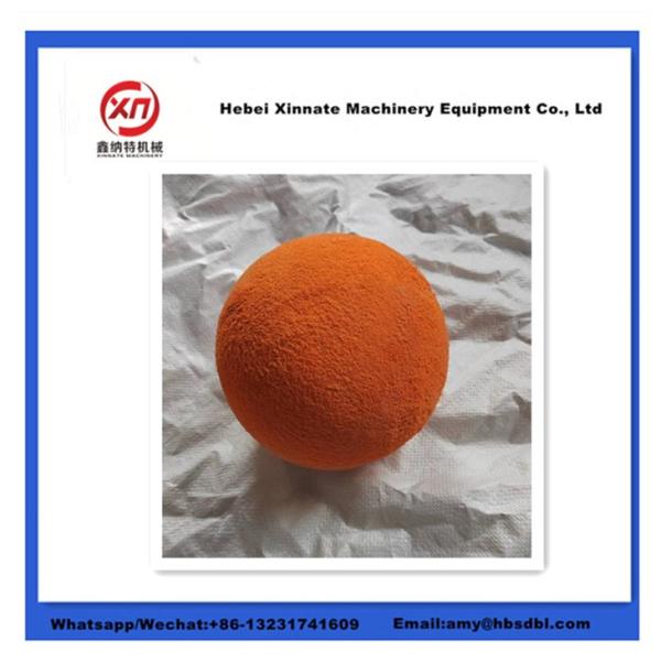 Soft Medium Hard Concrete Pump Cleaning Ball Rubber Sponge Ball