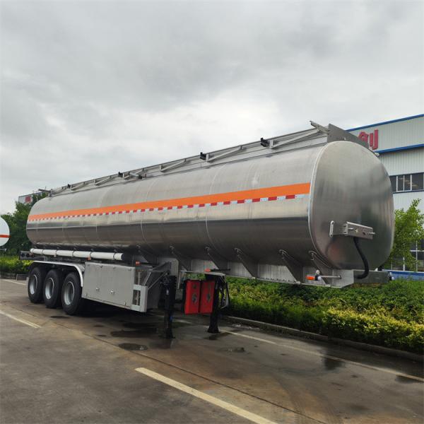 2 Axles 3 Axles Tri Axle Fuel Tanker Trailer Capacity 42000L  11000 Gallon