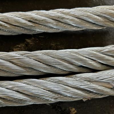 6*19M+FC-10mm 22mm 32mm high strength and durability steel wire rope