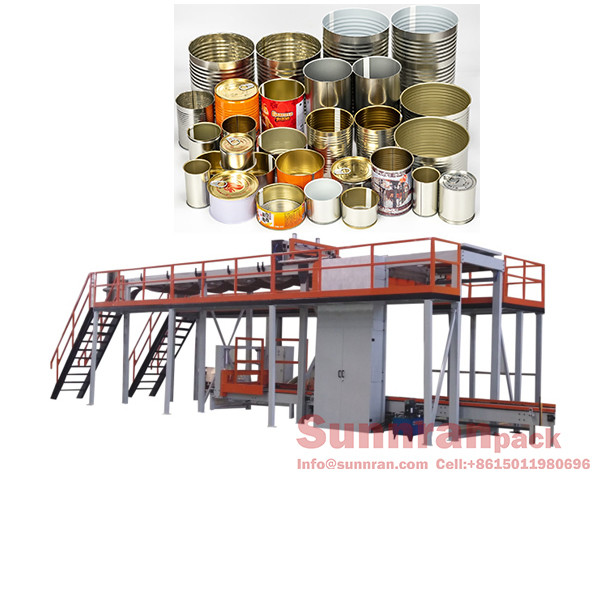 Напиток Palletizer может делающ бренд Sunnran сертификата CE машины