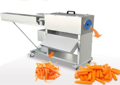 SUS 304 Carrot Peeling Equipment With Extra Knives Spare Parts Video