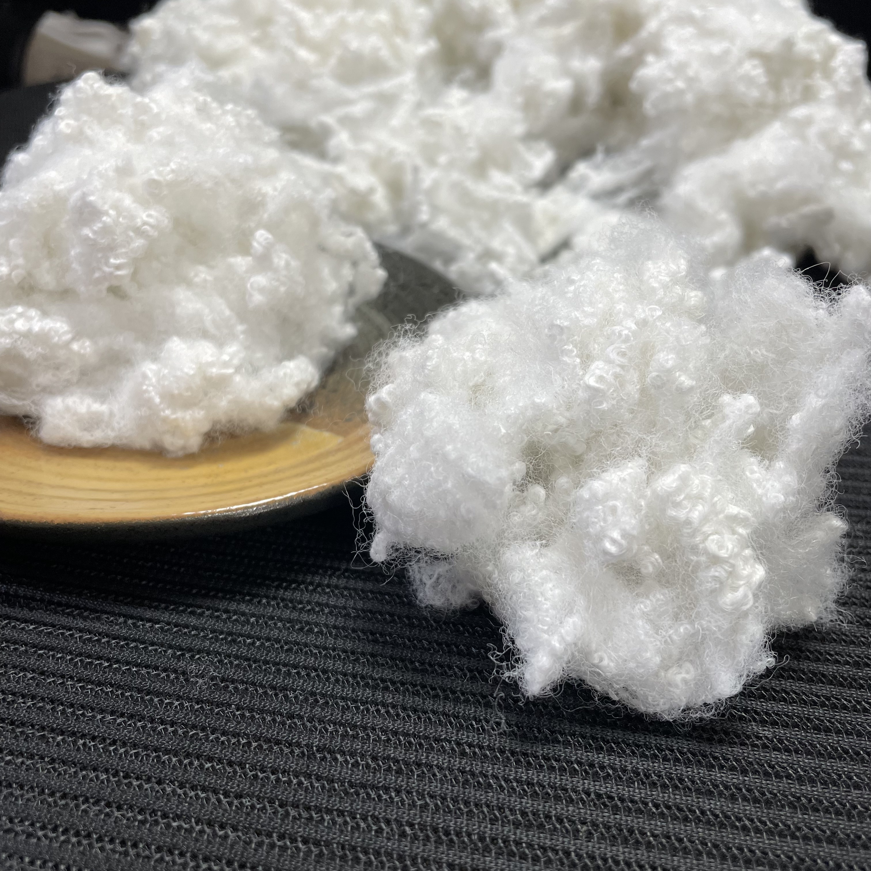 Nanoscale white Bamboo Charcoal Modified Polyester Fiber, Durable Wash-Resistant Functional Fiber for Functional Textiles