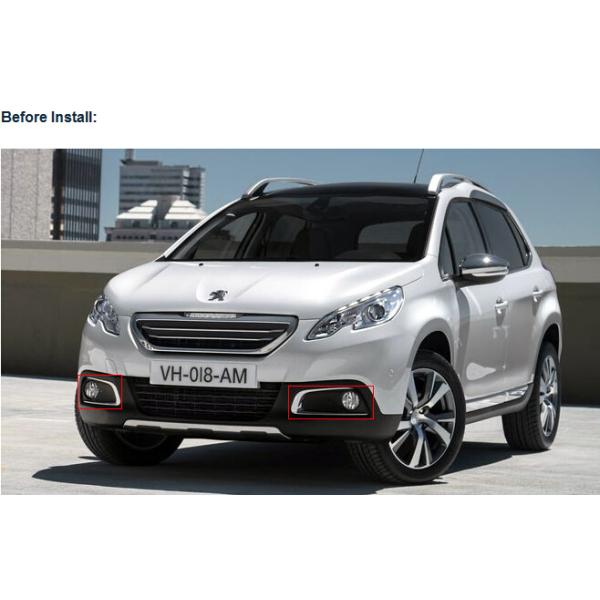 Peugeot 2008 DRL LED Daytime Running Lights car driving daylight sale