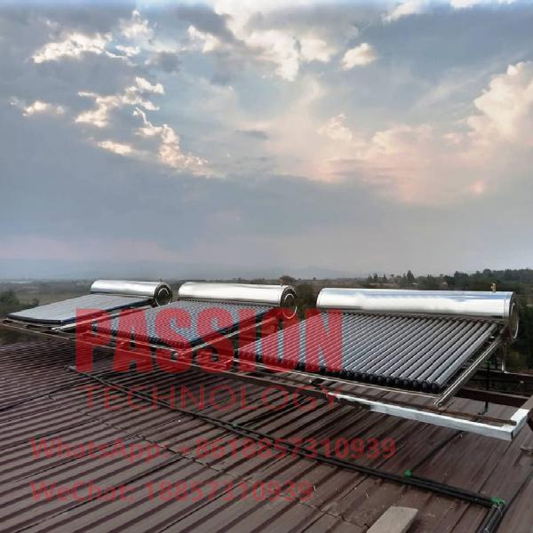 304 Compact Pressure Solar Water Heater 300L Close Loop Solar Heating Collector