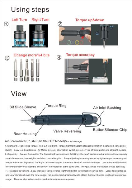 Magnetic Impact Screwdriver Bits Multifunctional Steel Material