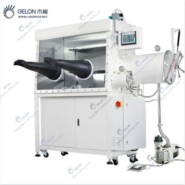 304 Stainless Steel Vacuum Glove Box with PLC Control for Lithium Ion Battery Manufacturing Equipment with 1 Year Warranty