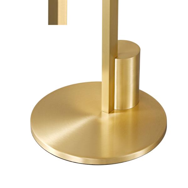 JYLIGHTING современный скандинавский простой роскошный светодиодный настольный лампа медное стекло для спальни гостиницы гостиничная гостиная Студия диван угловой свет