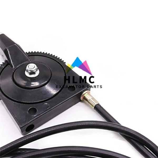 Manual Hand Throttle Control Cable 2m 2.5m 3m Excavator Parts Accelerator Cable
