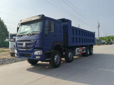 HOWO Tipper Dumper Trucks 8X4 12 Wheels Mining Dump Truck with Manual Transmission