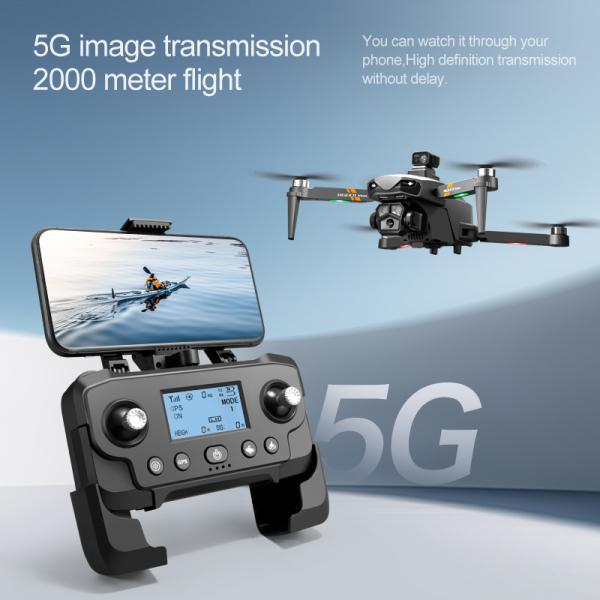 Professional RC Quadcopter Original Rg601 Max 5G GPS Drone with Dual 4K HD Camera and Optical Flow