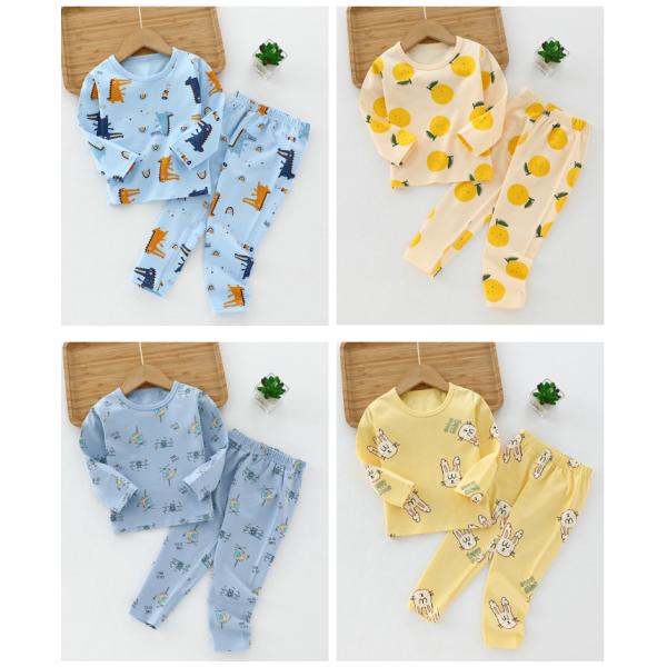 Children's Round Neck Cute Two Piece Sets Long Sleeved 90cm-160cm