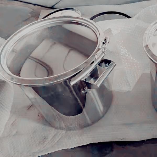 Барабан из нержавеющей стали 30l 100l 200l 205l 210l 35gallon 55gallon для сыра fustive оливковое масло пищевого качества открытая голова с отводом продажа