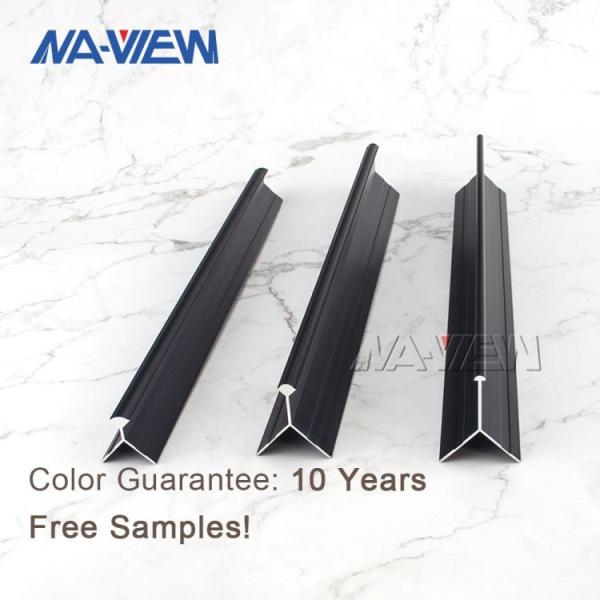 Nickel Ceramic Corner Quadrant Quarter Round Tile Trim Molding Edging