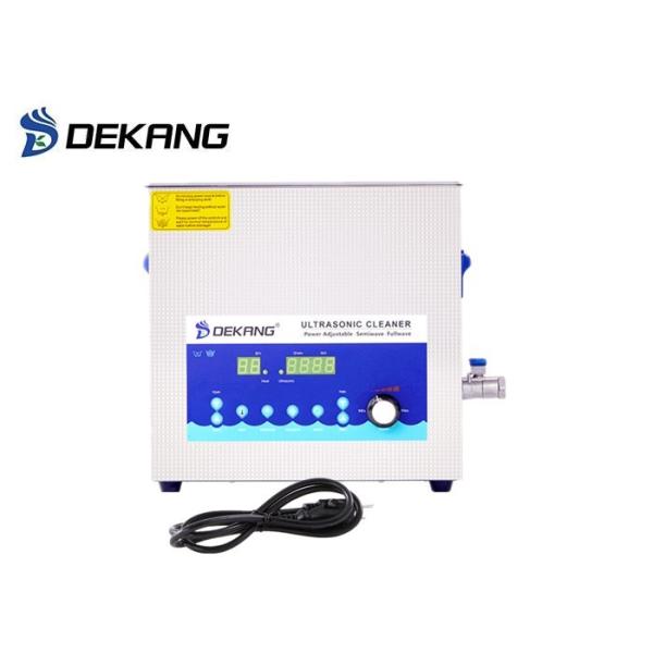 10L Timing Professional Ultrasonic Cleaner Power Adjustable Laboratory Cleaning
