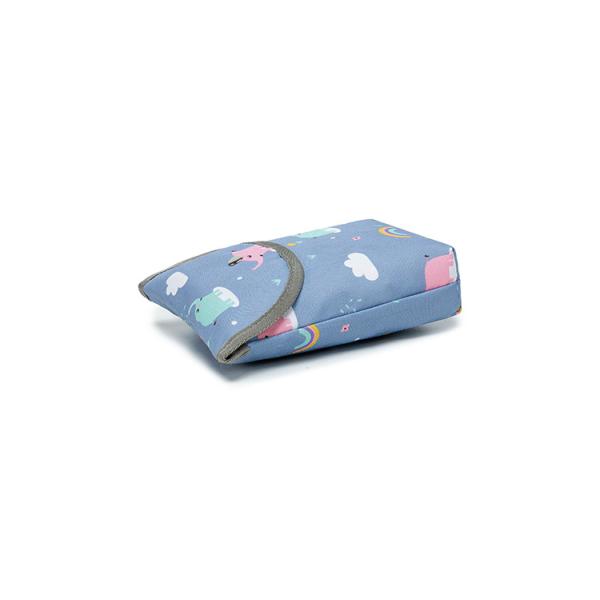 Wholesale Infant Cloth Toilet Diaper Bag Mini Waterproof Wet Dry Package for Baby Nappy Pouch Reusable Bag