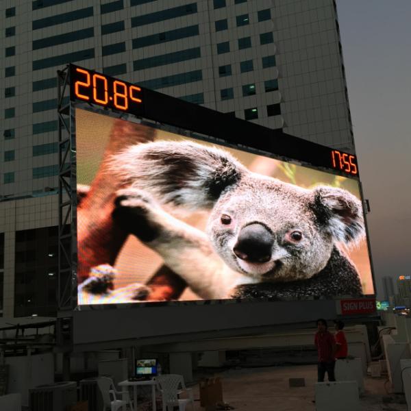 1R1G1B 800W P10 P16 Outdoor Advertising LED Screen