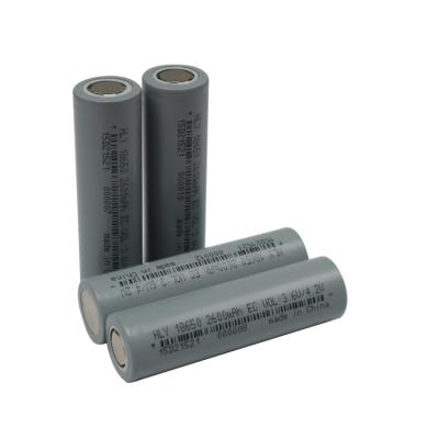 Baterias de Li Ion High Power Lithium 2600mah 18650 de 3,6 volts para o armazenamento de energia