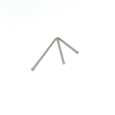 Pregos de aço inoxidável lustrados diâmetro da pata lisa de 1.6MM