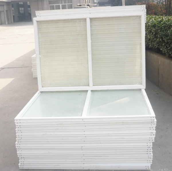 High Temperature Resistant VERTICAL GRP FRP Window Blind for Industrial Applications