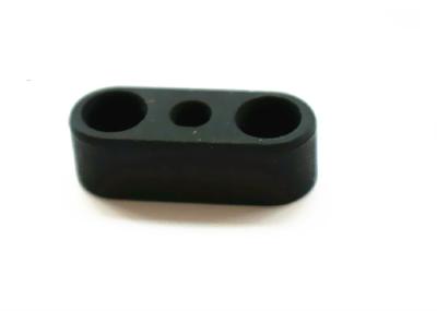 Customized Molded Rubber Parts / Synthetic Rubber Plug Parts Smooth Surface