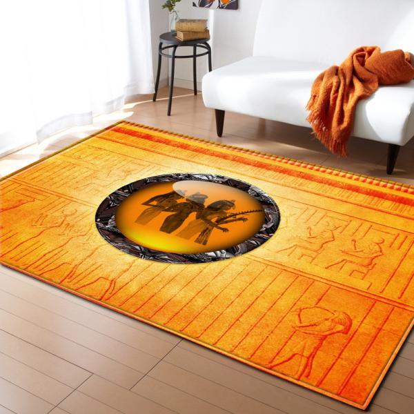 Alfombra de la sala de estar del vintage, dormitorio, estera del piso del comedor