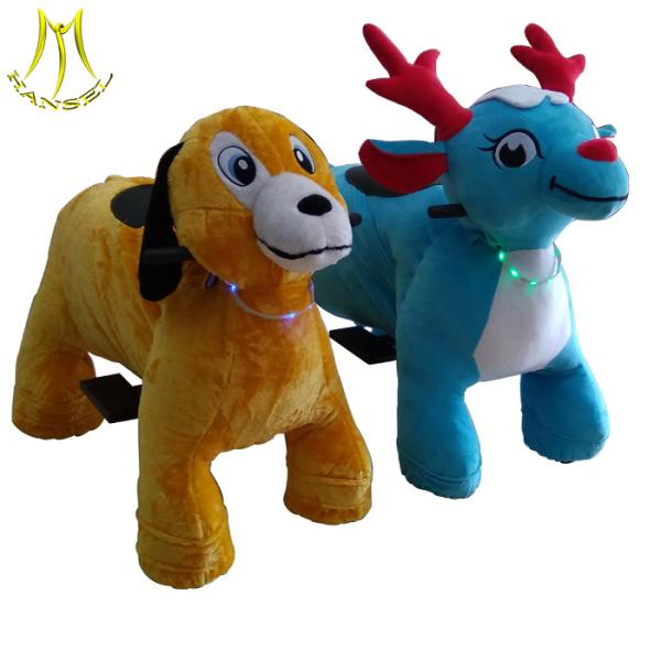 Hansel  wholesale children moving dog animal electronic ride on unicorn for park