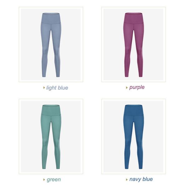 Нагая йога чувства задыхается гетры фитнеса Traning простирания Капри активные женские