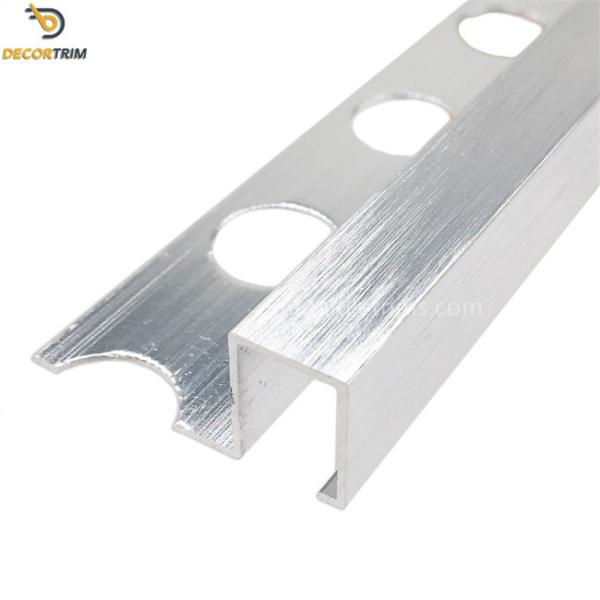 Tile Beading Chrome Metal Tile Trims Transition Floor Strip Accessories