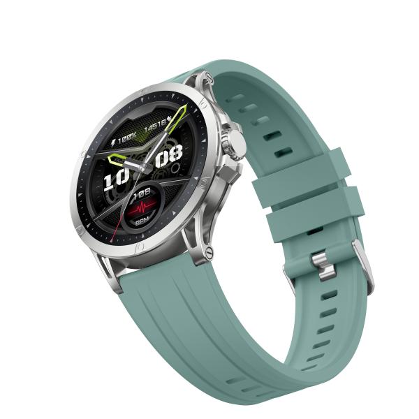 KW256A Bluetooth appelant Amoled Smartwatch ronde avec stockage de musique
