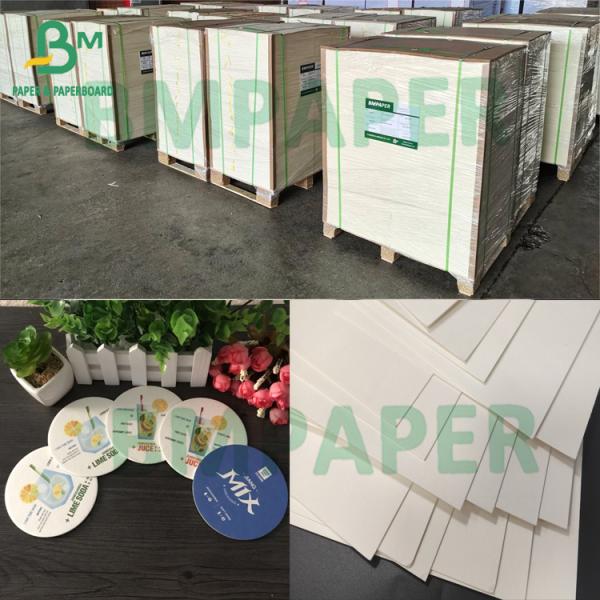 Cerveza sin recubrimiento pura Mat Board del tablero 0.7m m del práctico de costa del tablero blanco de la pasta de madera