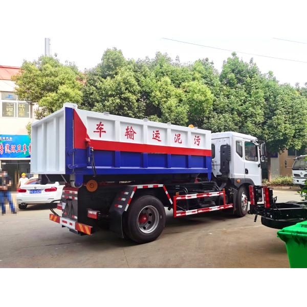4X2 3cbm 5cbm 6cbm Rubbish Dump Truck with Hook Lifting Boom and Energy Type Pure Electric from Supply
