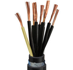 Flexible Control Cable with Stranded Copper Conductor, 2–30 Cores, 450/750 V