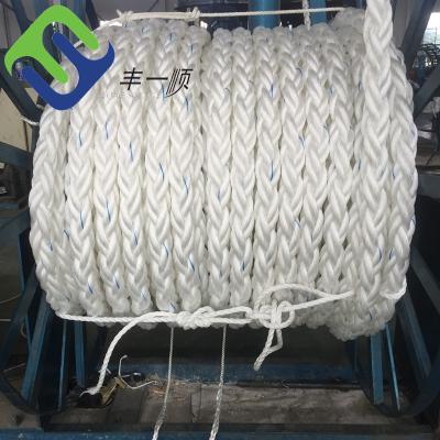 Floating Mooring 8 Strand PP Rope Marine Vessel Towing UV Resistant