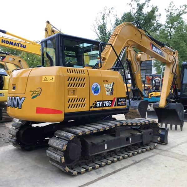 7 Tonnes SANY 75-9 PRO Excavateur original cylindre hydraulique 0,28 m3 Seau moins cher Coût