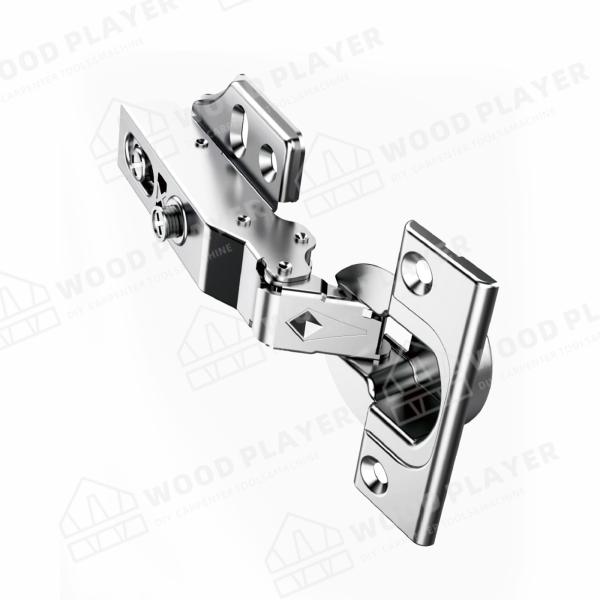 o armário coberto completo da porta de 15mm a de 25mm articula  em dois sentidos