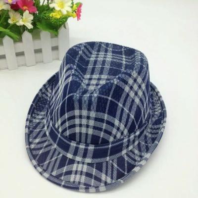 Straw Fedora Short Broad Brimmed Hat Poly String Sweatband / Leather Belt Available