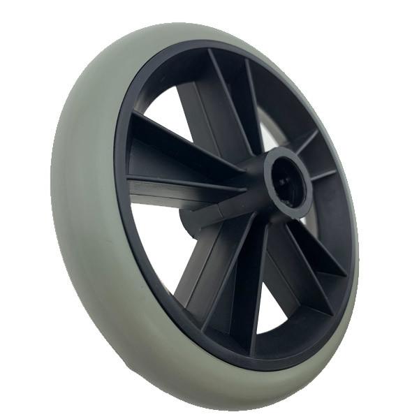 PVC TPR PU Wheelchair Caster Wheels , Wheelchair Small Wheels Longlife