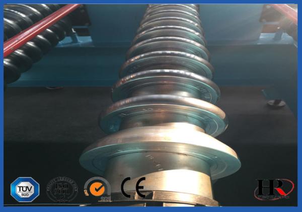Low Noise Wall Panel Roll Forming Machine , Metal Roofing Equipment