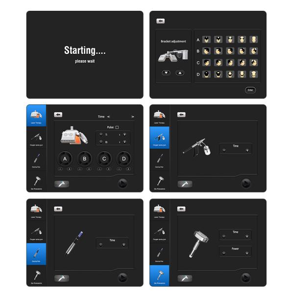 650nm 6 In 1 Laser Hair Growth Device For Scalp Care / Hair Regeneration