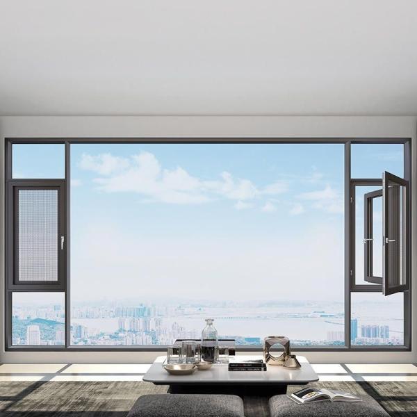 Premium Energy-Efficient Aluminum Aluminium Casement Windows For Modern Homes