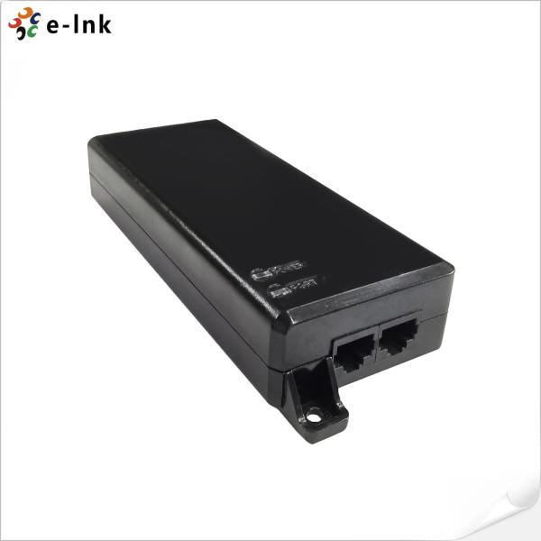 Inyector PoE 802.3bt de 90W con cable de alimentación para 10/100/1000/2.5G/5G/10G