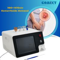 Tratamiento de hemorroides de estilo escritorio Endolaser portátil Evlt 980 con 1470 Máquina de diodo láser facial de endolifting Gomecy