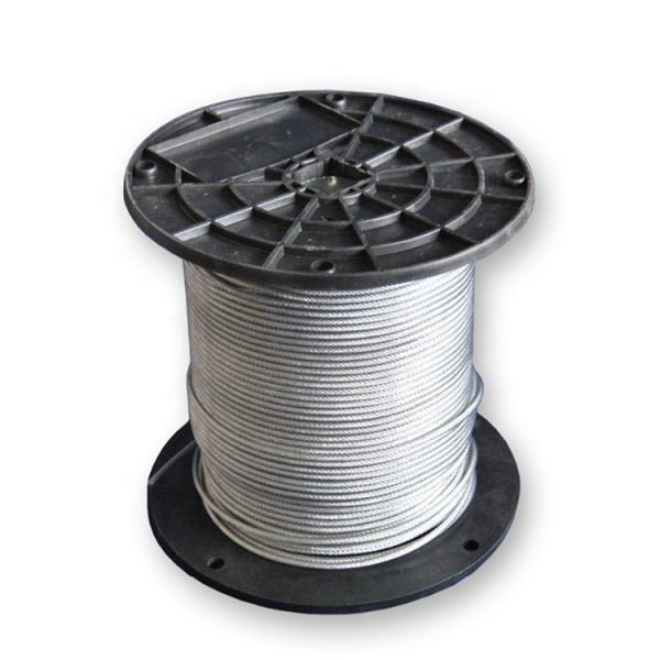 High Tensile Strength 1.5mm Diameter 7x7 Structure Galvanized Steel Wire Rope for Industrial Applications